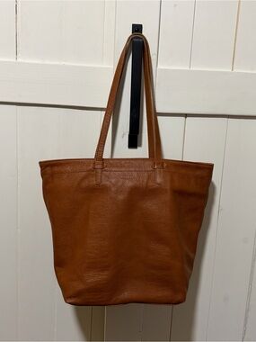 Consuela Cognac Leather Tote